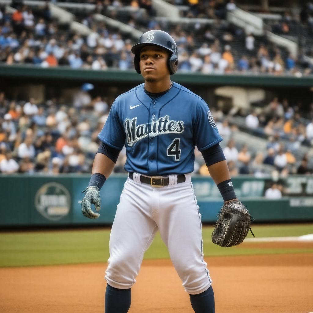 AI-created image of Julio Rodríguez