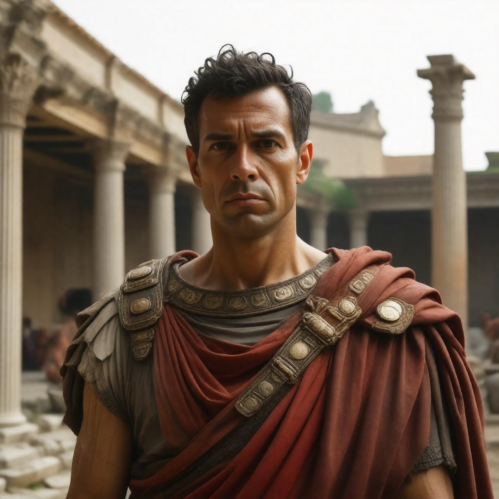 AI-created image of Julius Caesar