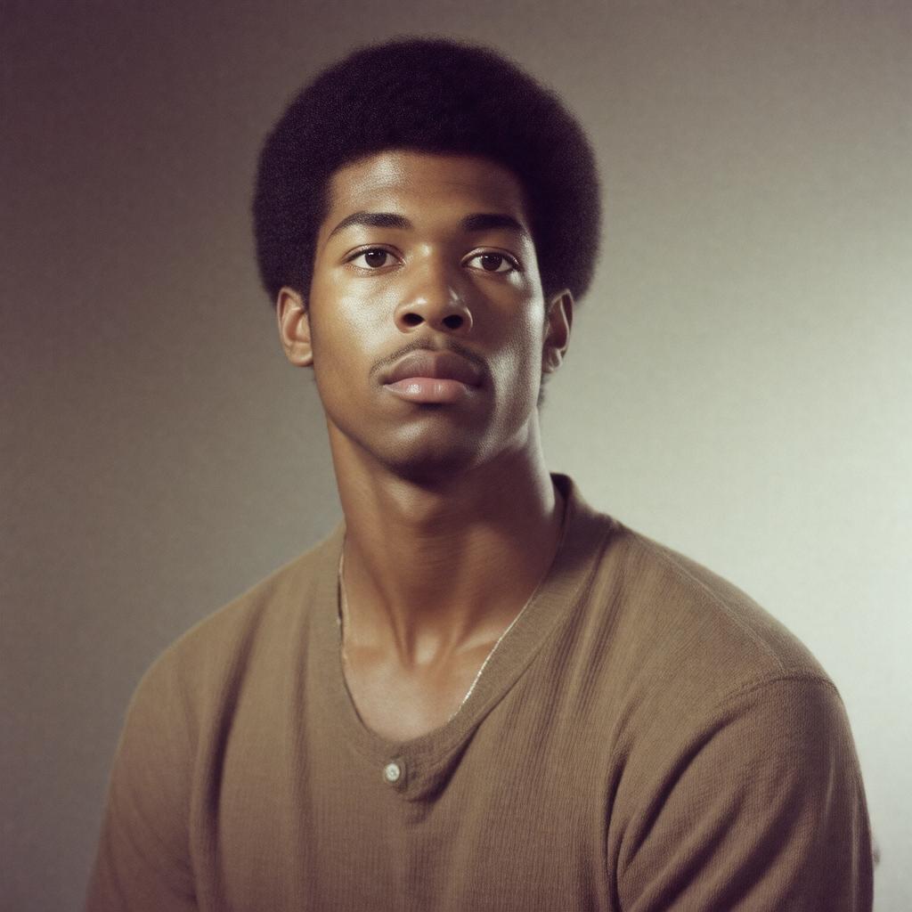 Click to view larger image AI-created image of Julius Erving III