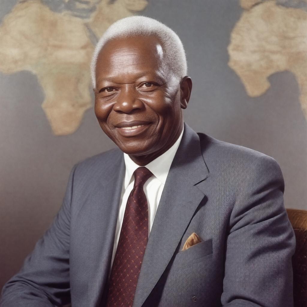 AI-created image of Julius Nyerere