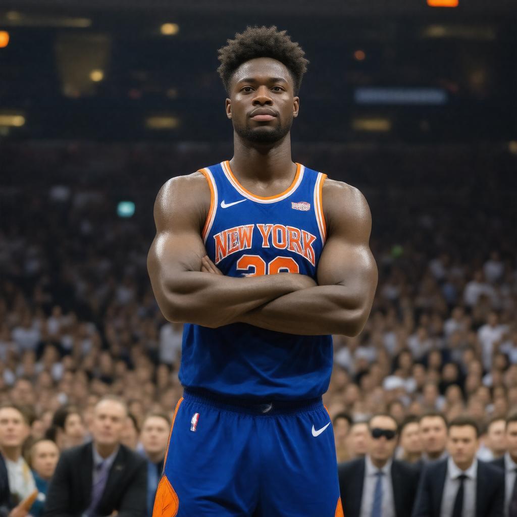 AI-created image of Julius Randle