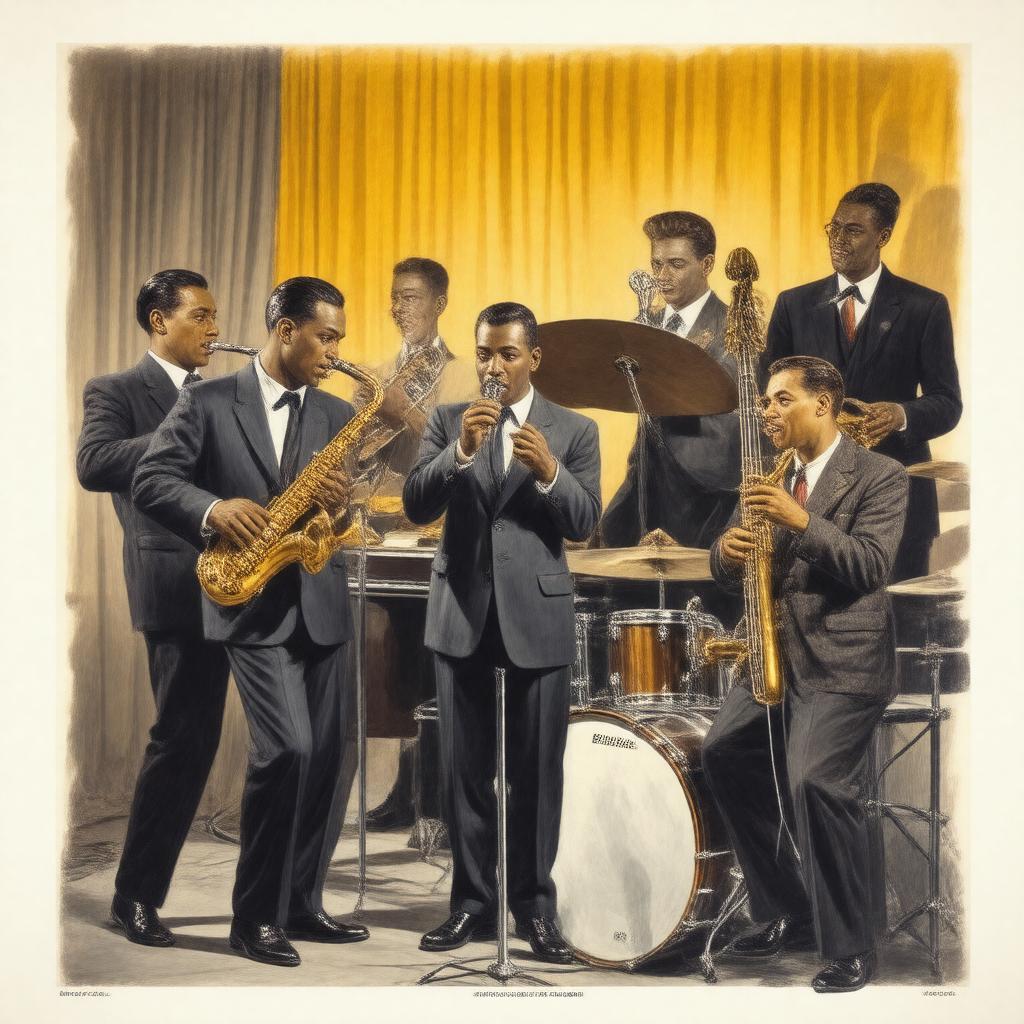 Click to view larger image AI-created image of Jump blues