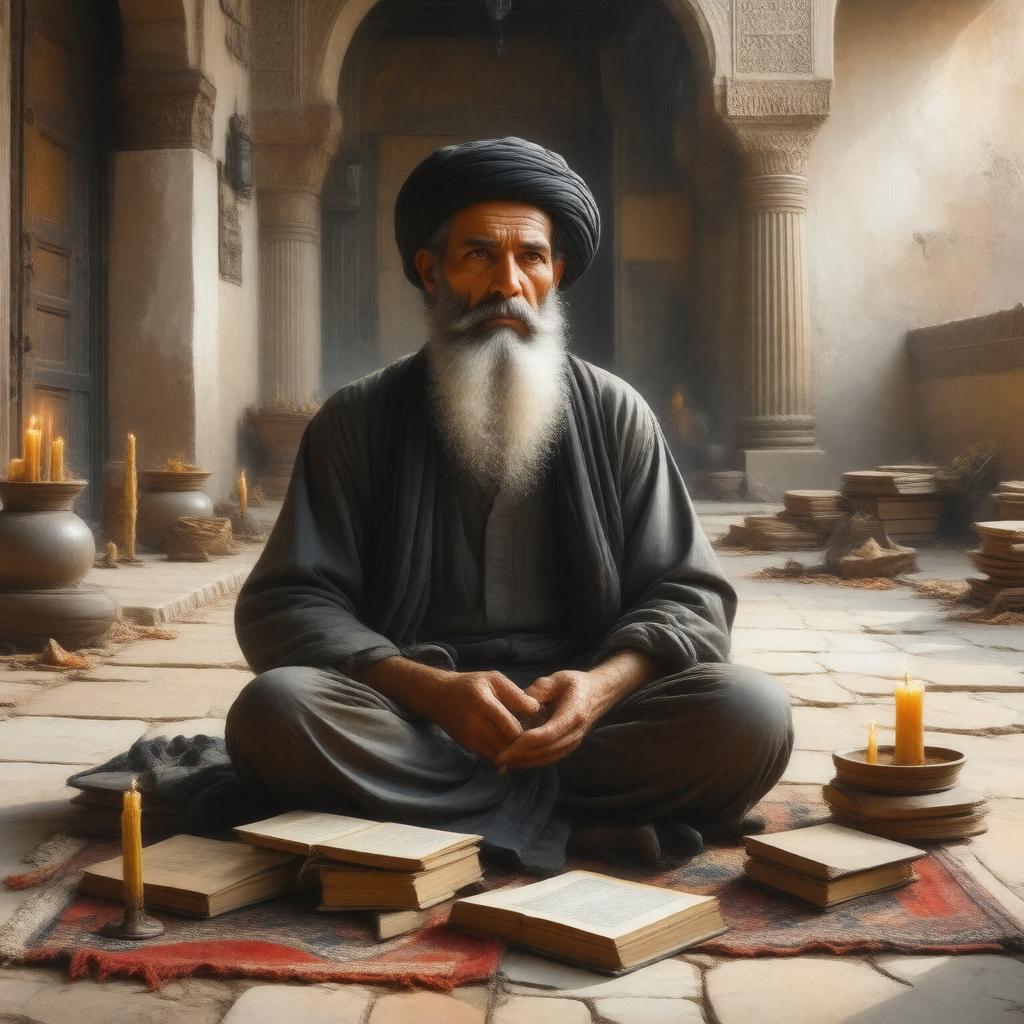 AI-created image of Junayd of Baghdad