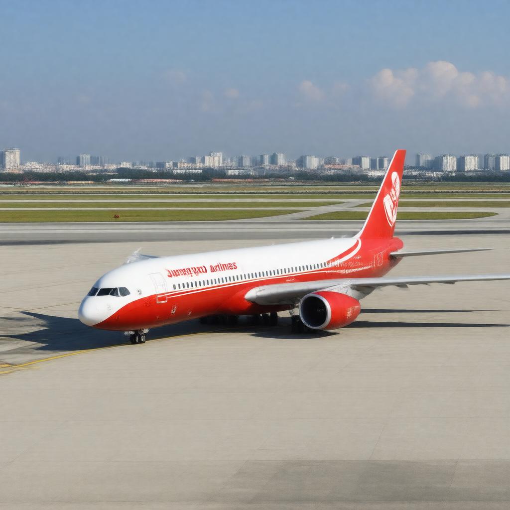 AI-created image of Juneyao Airlines