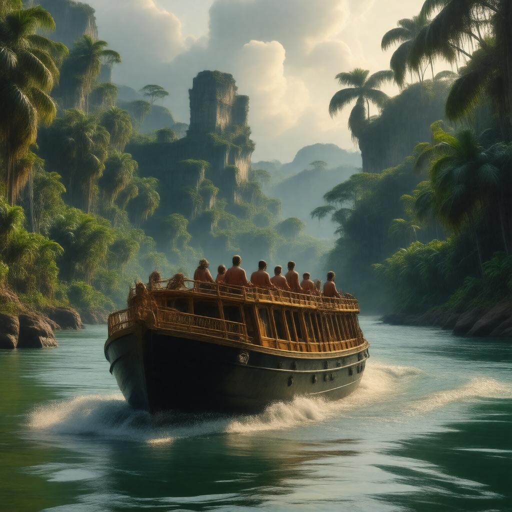 AI-created image of Jungle Cruise