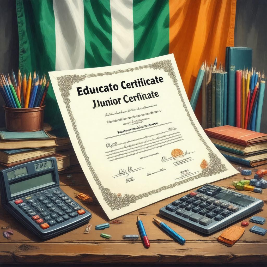 AI-created image of Junior Certificate