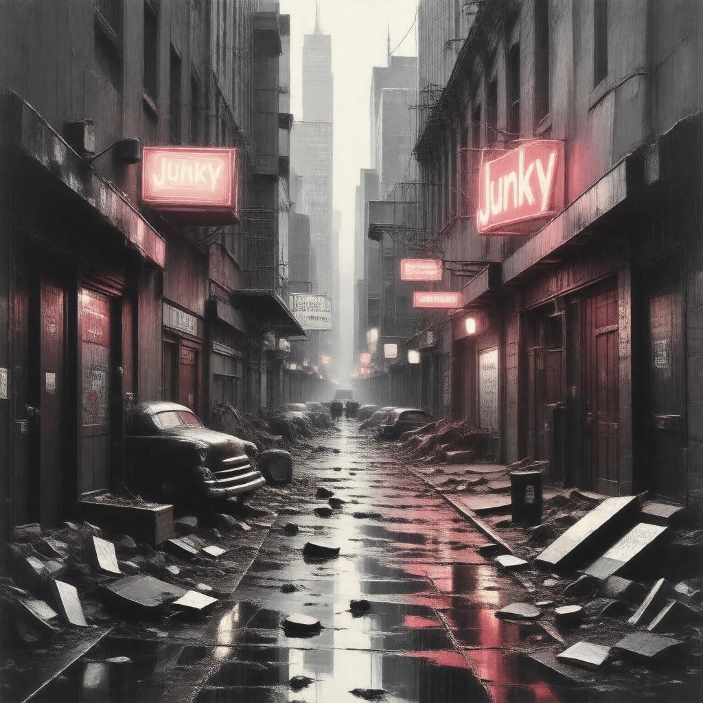 Click to view larger image AI-created image of Junky