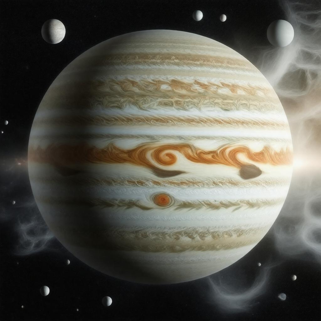 AI-created image of Jupiter