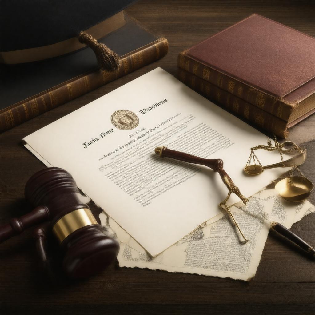 AI-created image of Juris Doctor (J.D.)