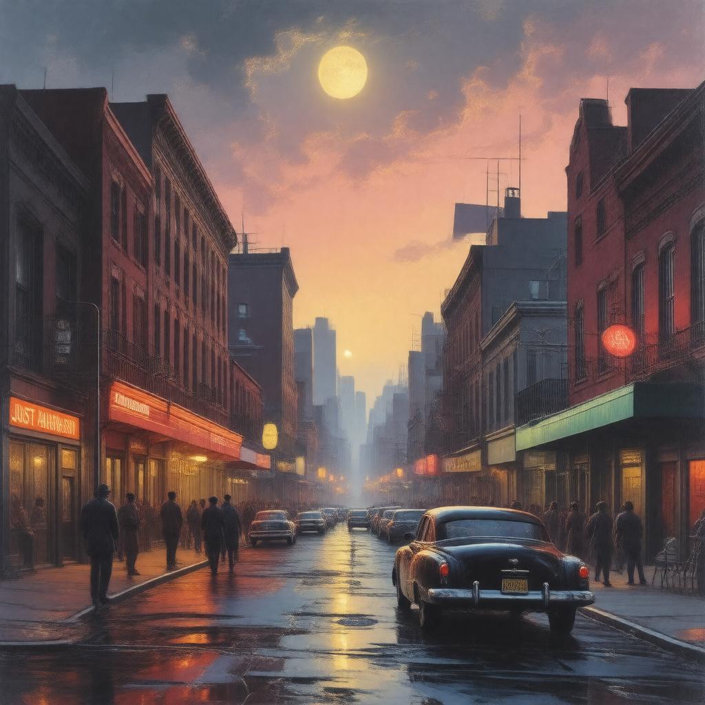 Click to view larger image AI-created image of Just Above My Head