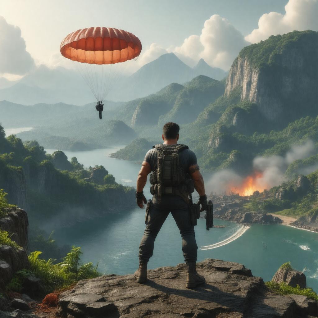 Click to view larger image AI-created image of Just Cause