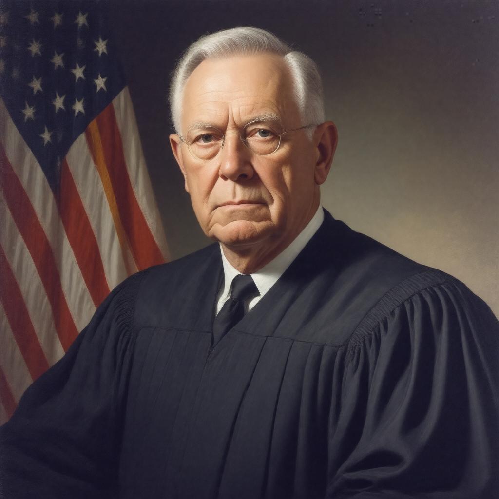 AI-created image of Justice Robert H. Jackson