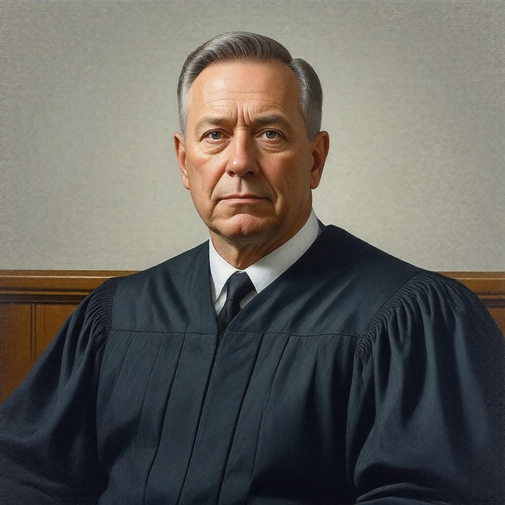 AI-created image of Justice Sam Doyle