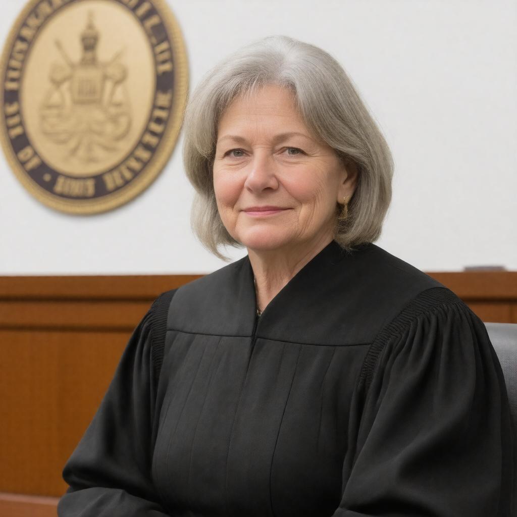 AI-created image of Justice Sophie David