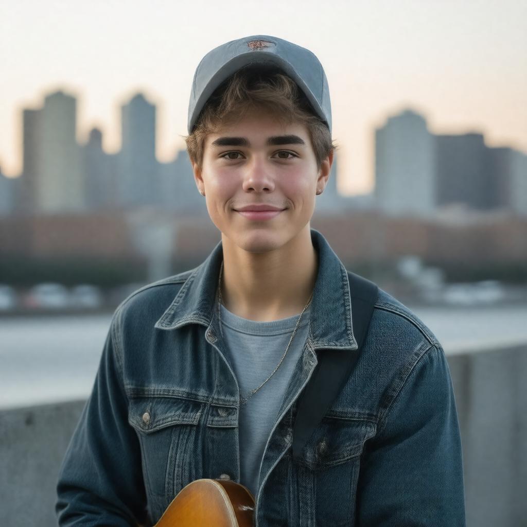 AI-created image of Justin Bieber