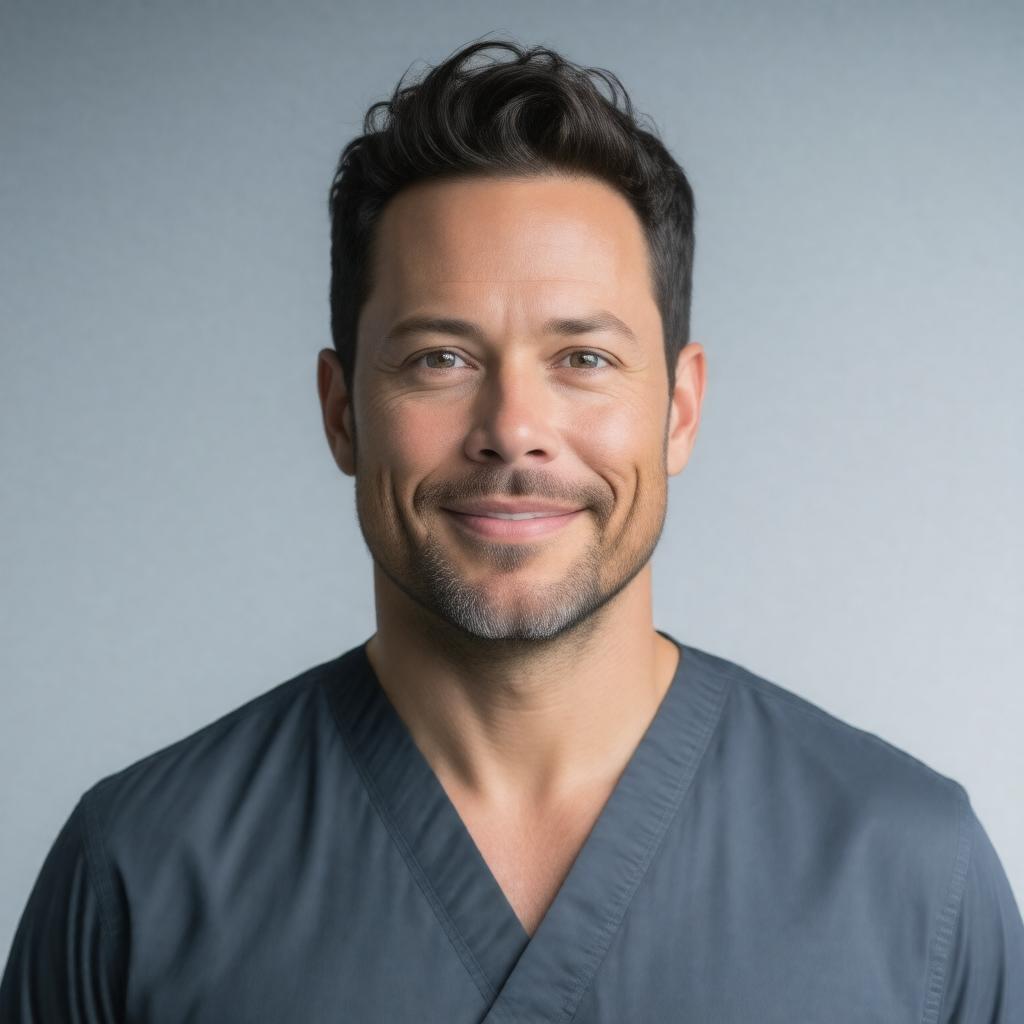 AI-created image of Justin Chambers