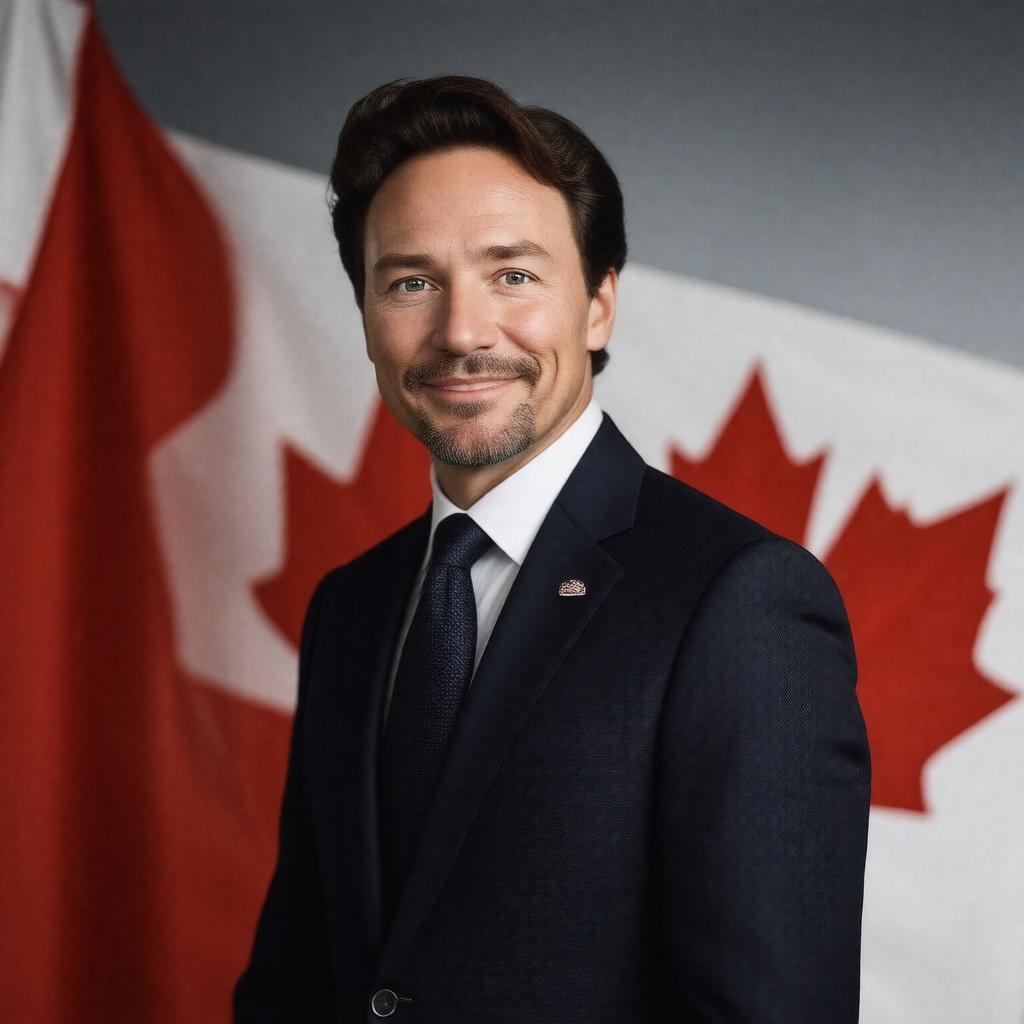 AI-created image of Justin Pierre James Trudeau
