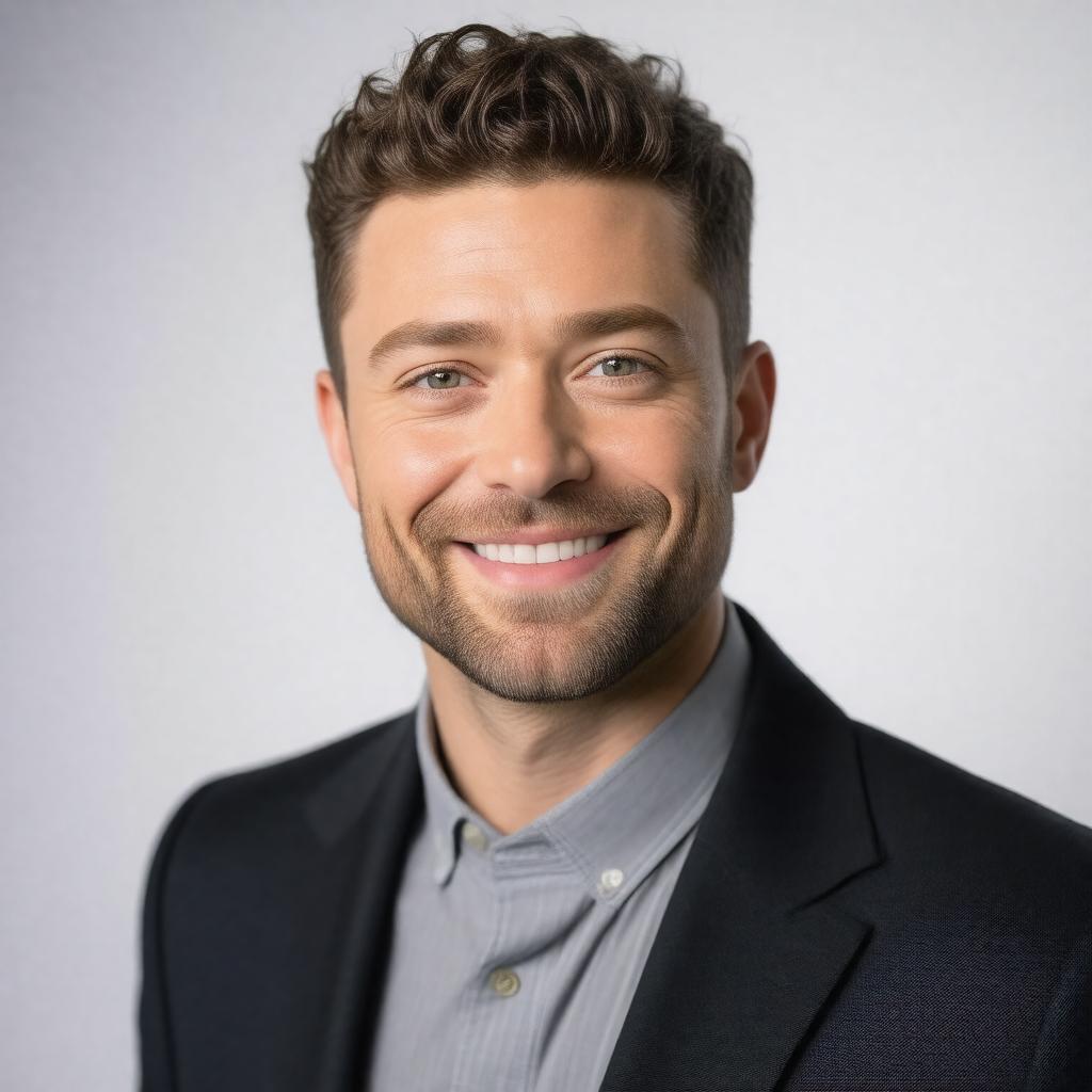 AI-created image of Justin Timberlake