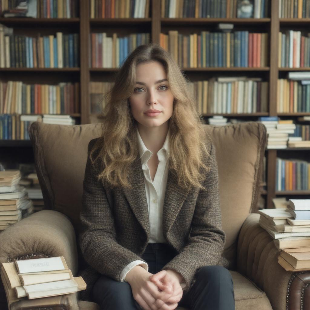 AI-created image of Justine Musk