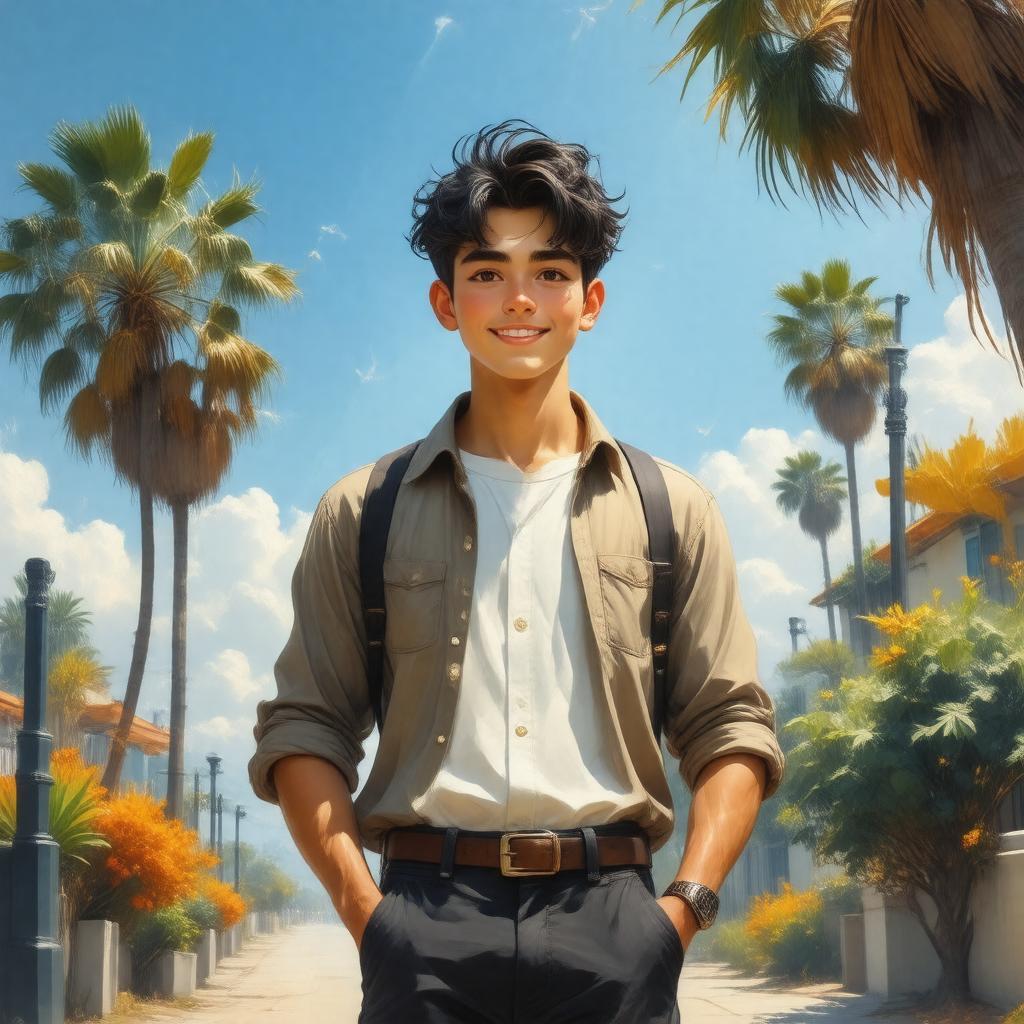 AI-created image of Justus Jonas