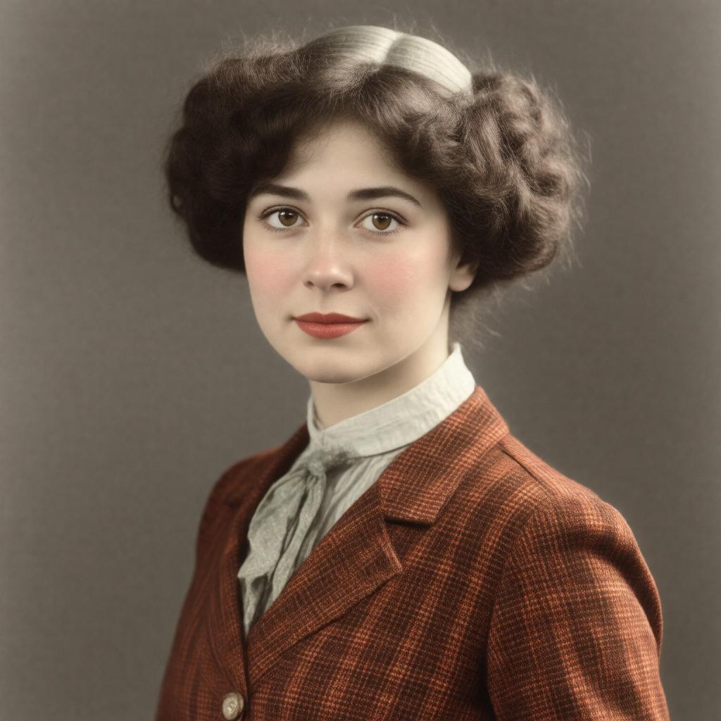 AI-created image of Käte Hilbert