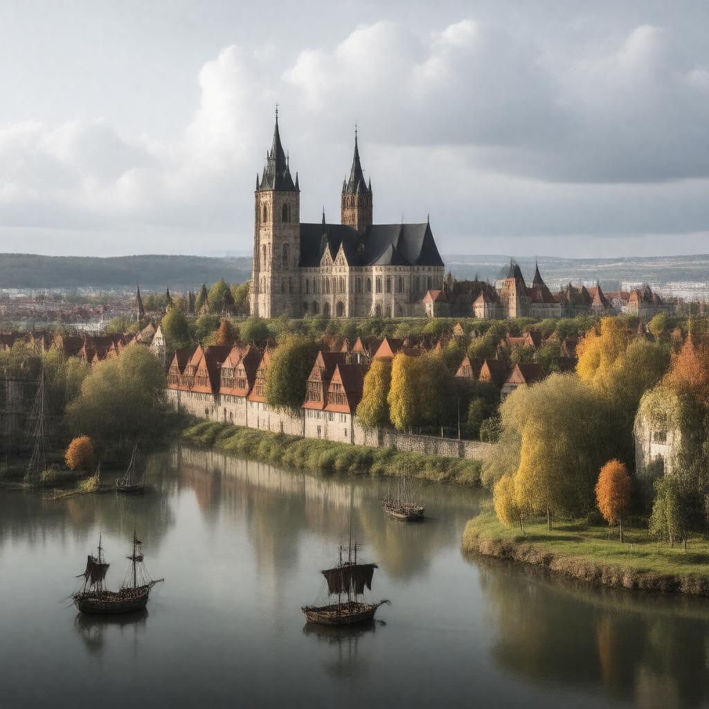 AI-created image of Königsberg, Prussia