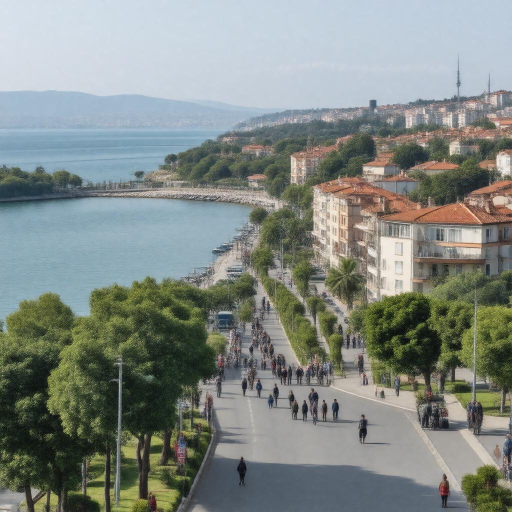 AI-created image of Küçükçekmece