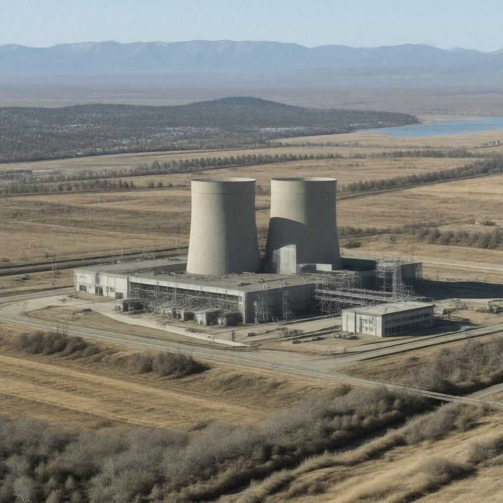 Click to view larger image AI-created image of K-East Reactor