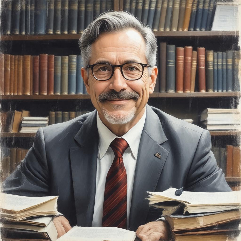 AI-created image of K. Eric Drexler