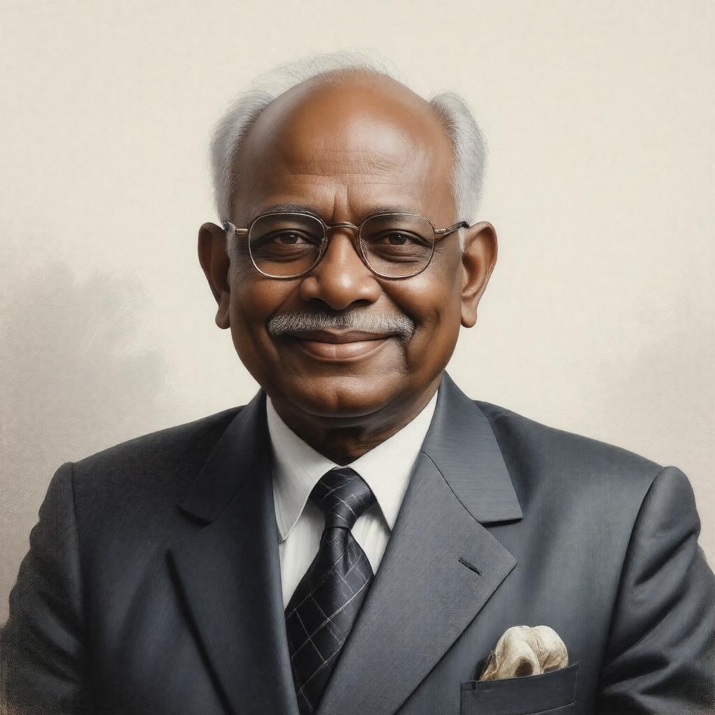 AI-created image of K. Kamaraj