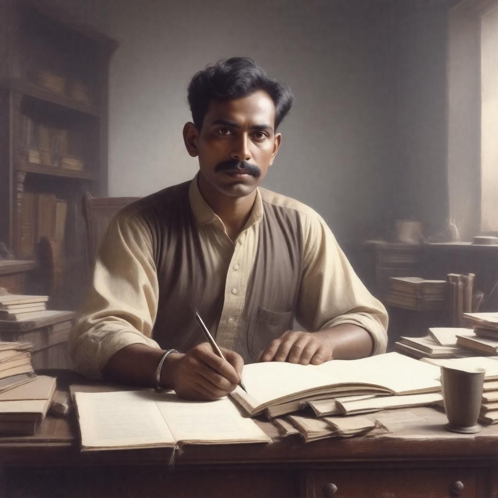 AI-created image of K. S. Venkatramani