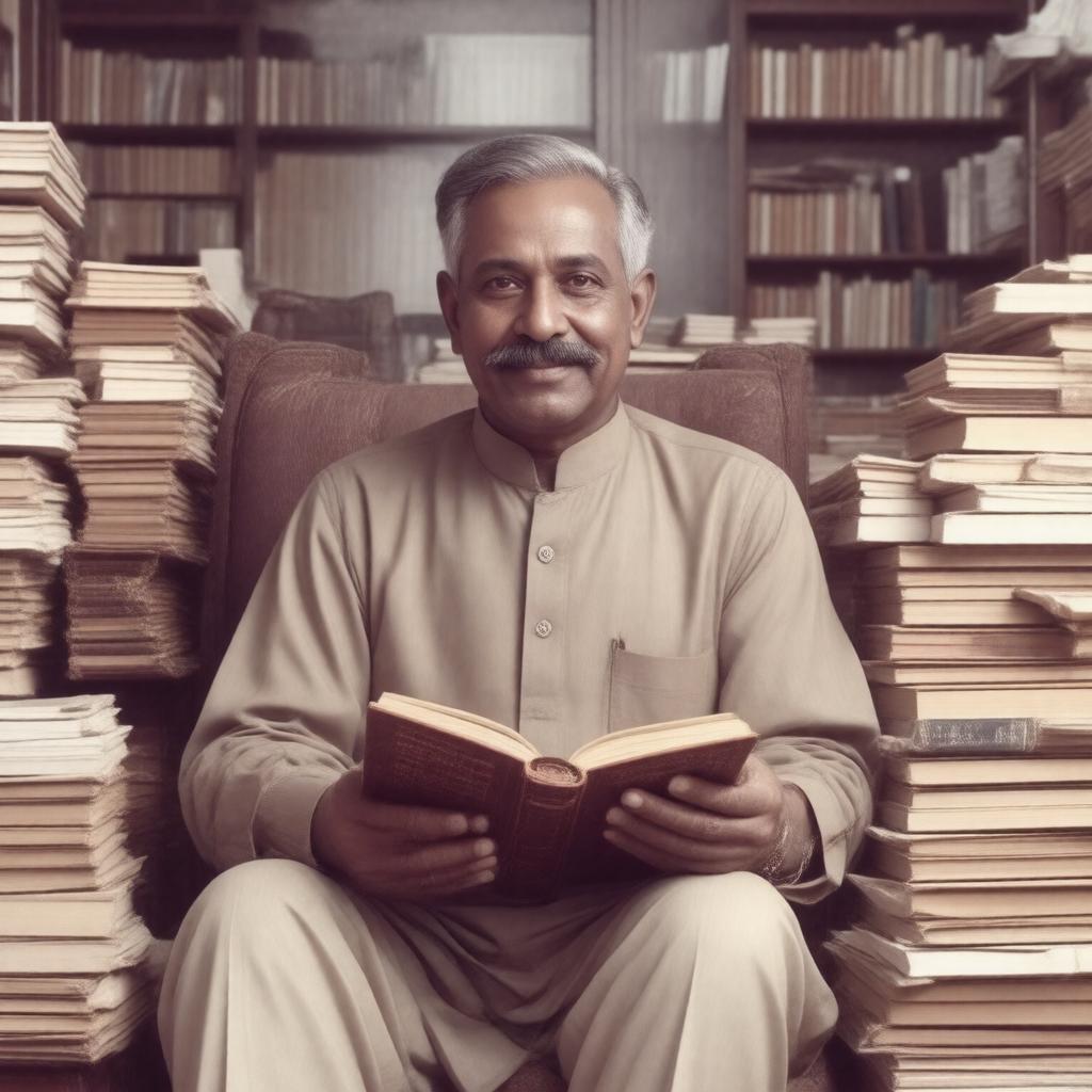 Click to view larger image AI-created image of K. V. Ramakrishna Rao