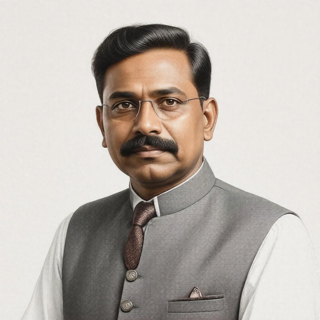 AI-created image of K. V. Venkataramana