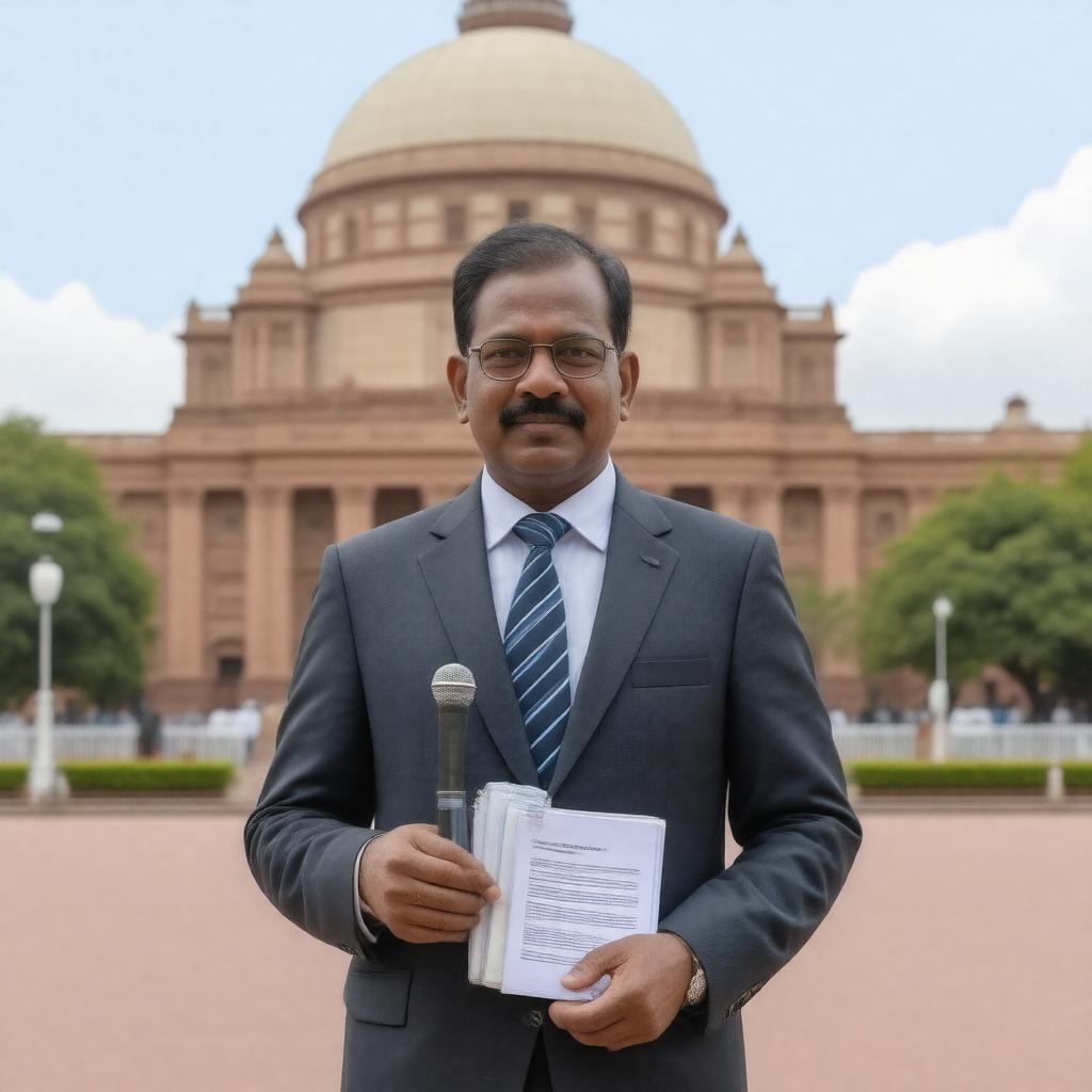 AI-created image of K. Viswanathan