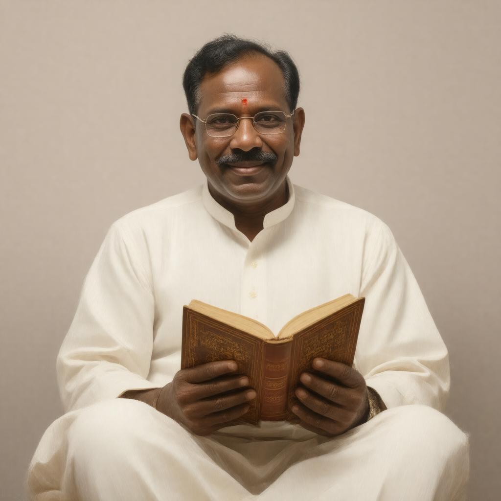 Click to view larger image AI-created image of K. Y. Narayanaswamy