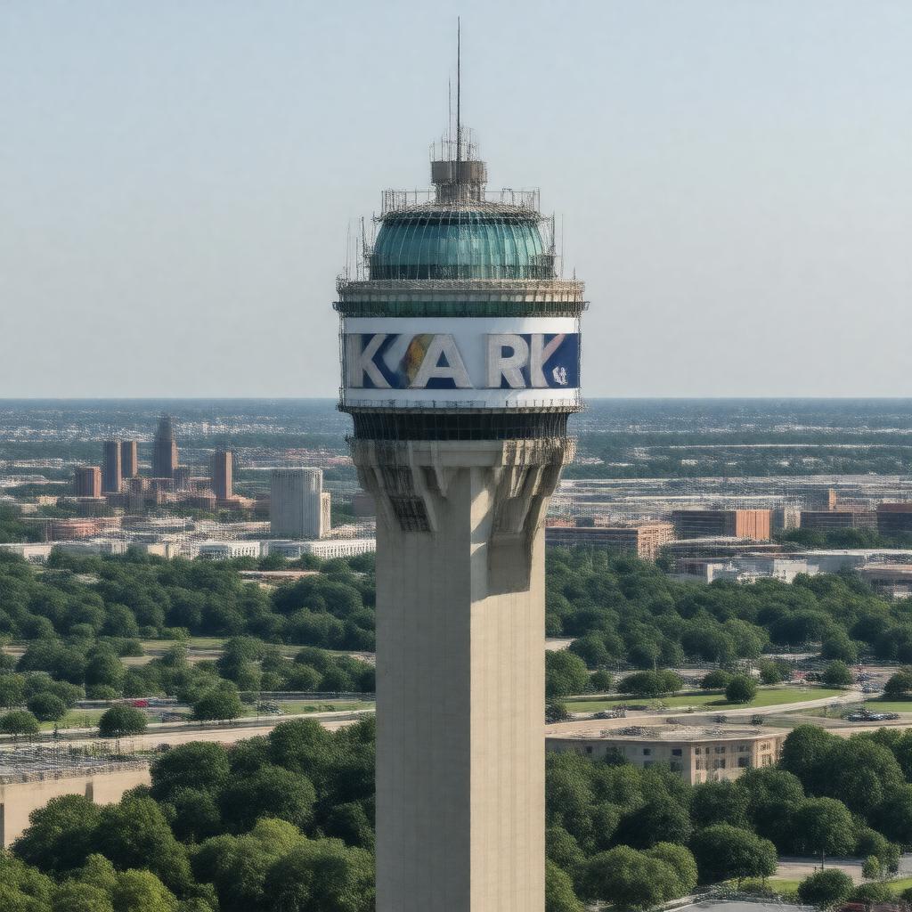 AI-created image of KARK-TV