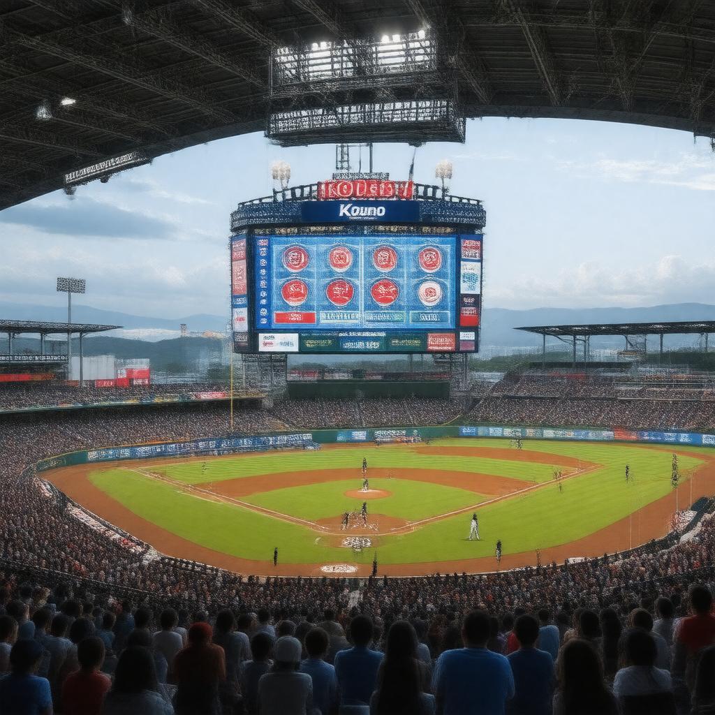 AI-created image of KBO League