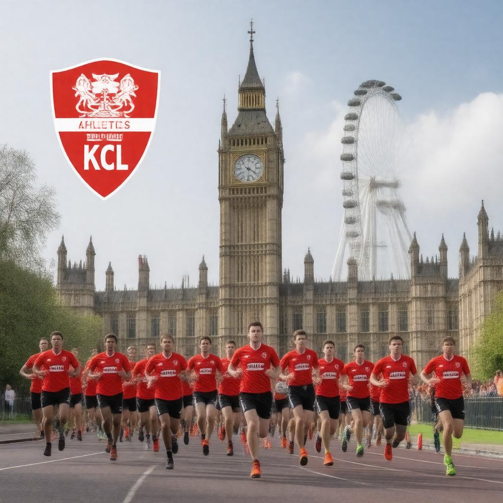 AI-created image of KCL Athletics