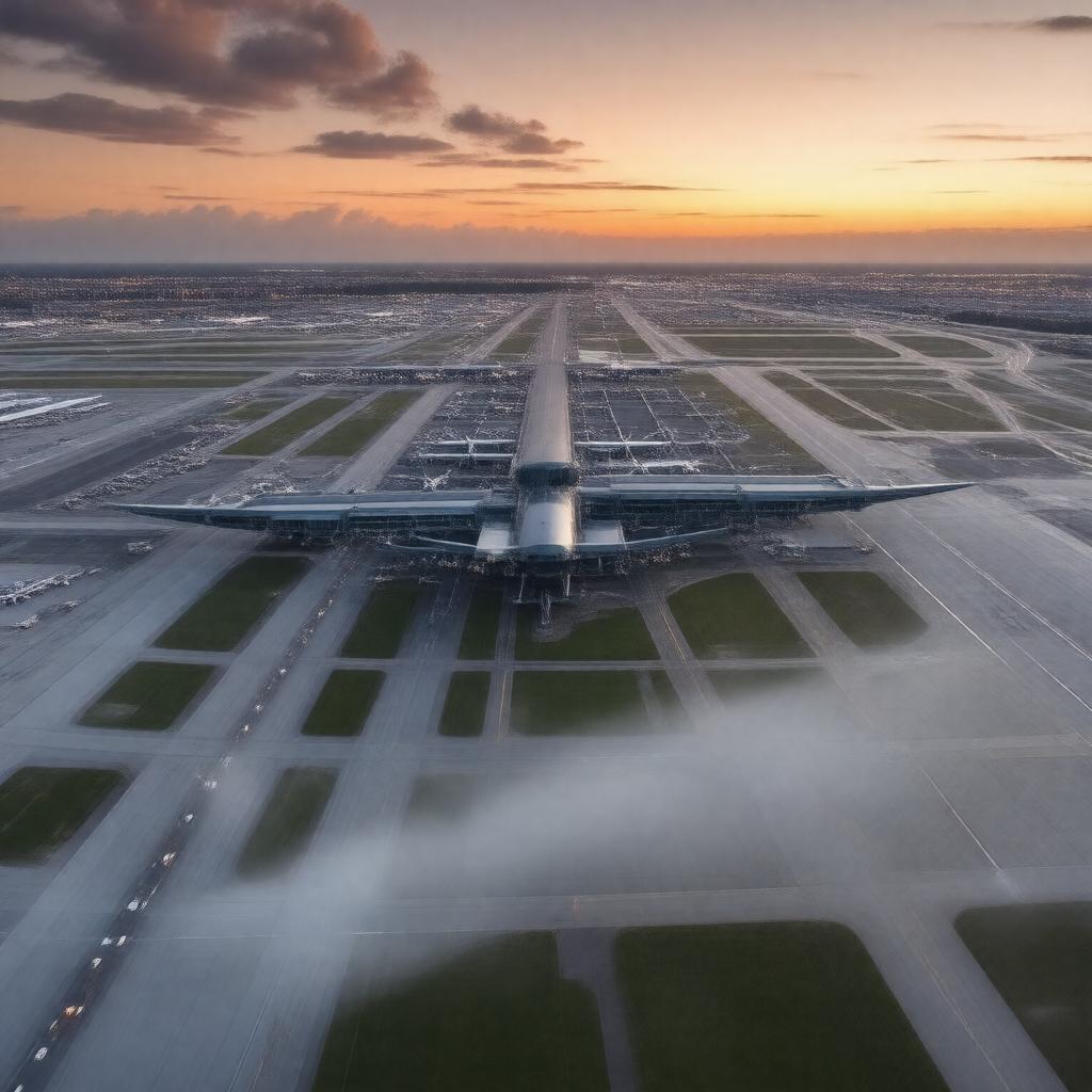 AI-created image of KJFK