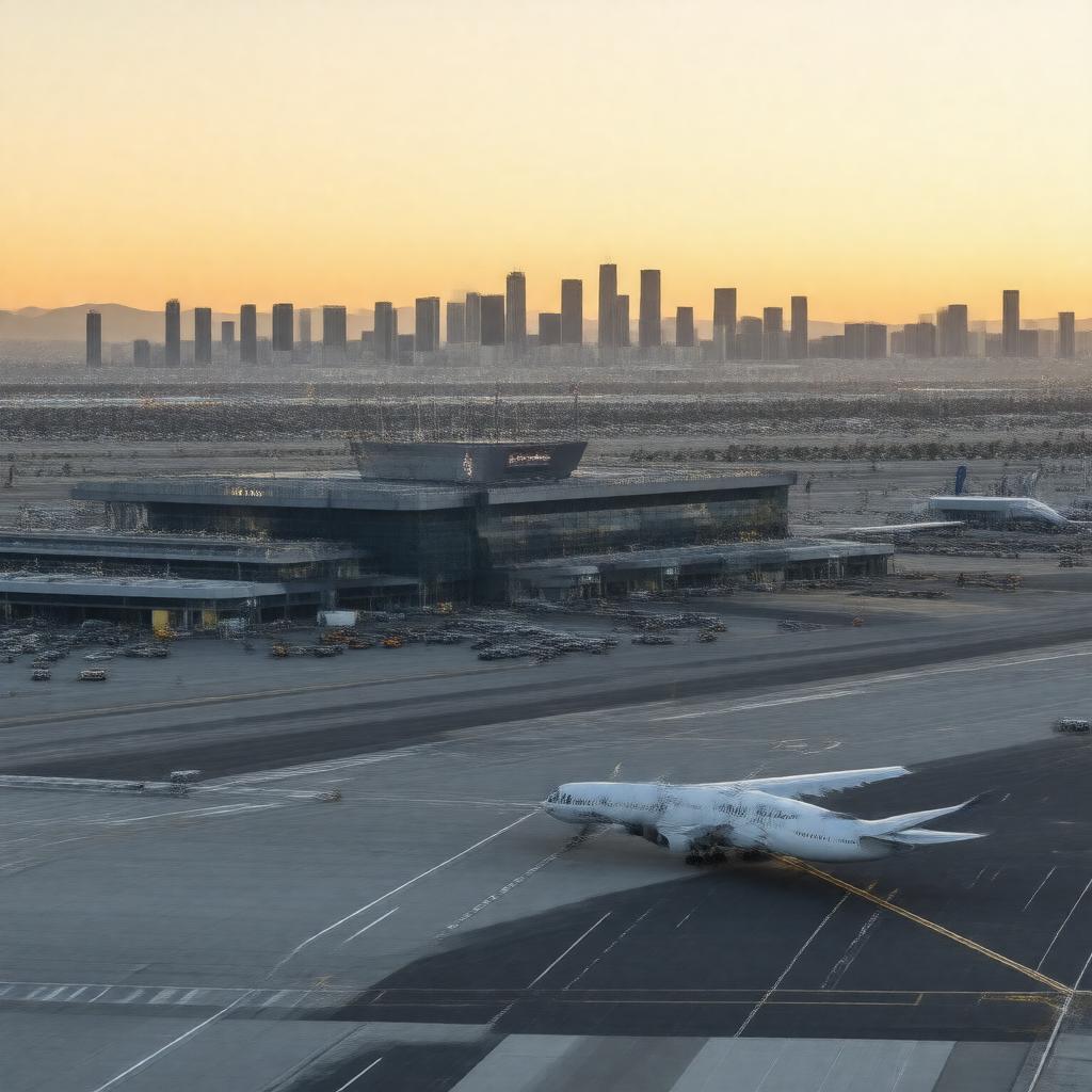 AI-created image of KLAX