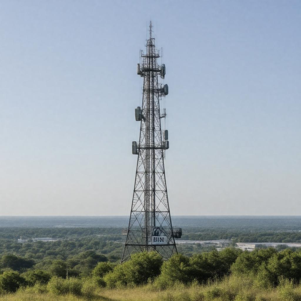 AI-created image of KLRT-TV