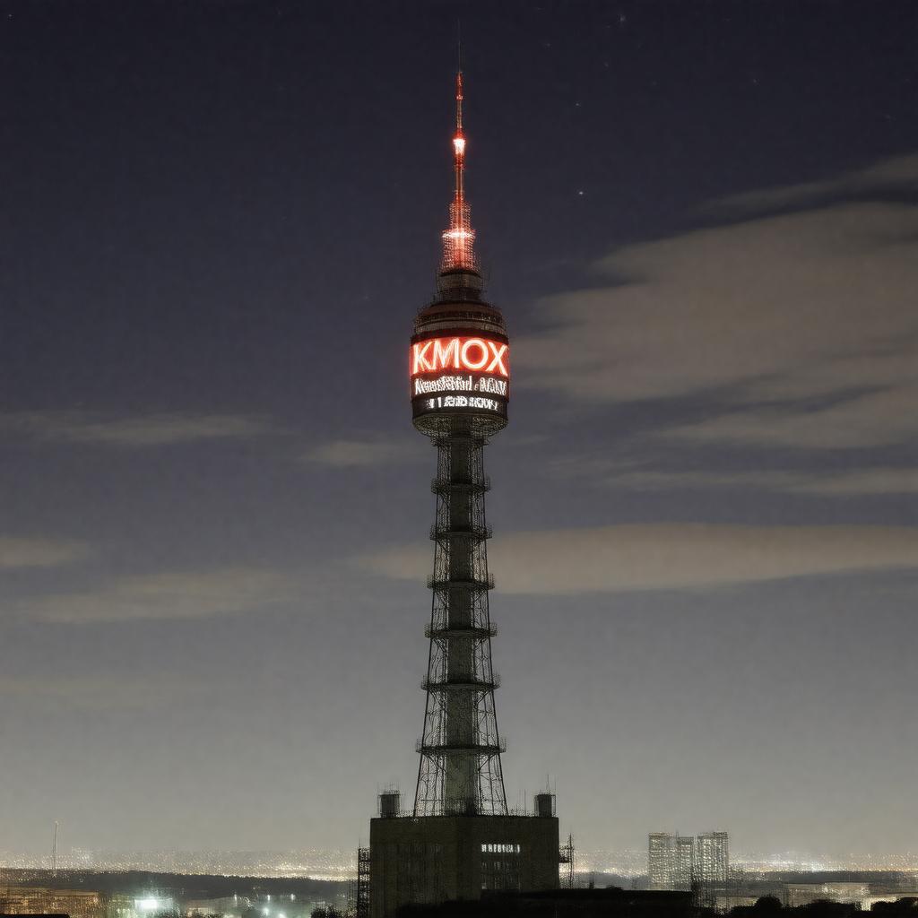 AI-created image of KMOX radio