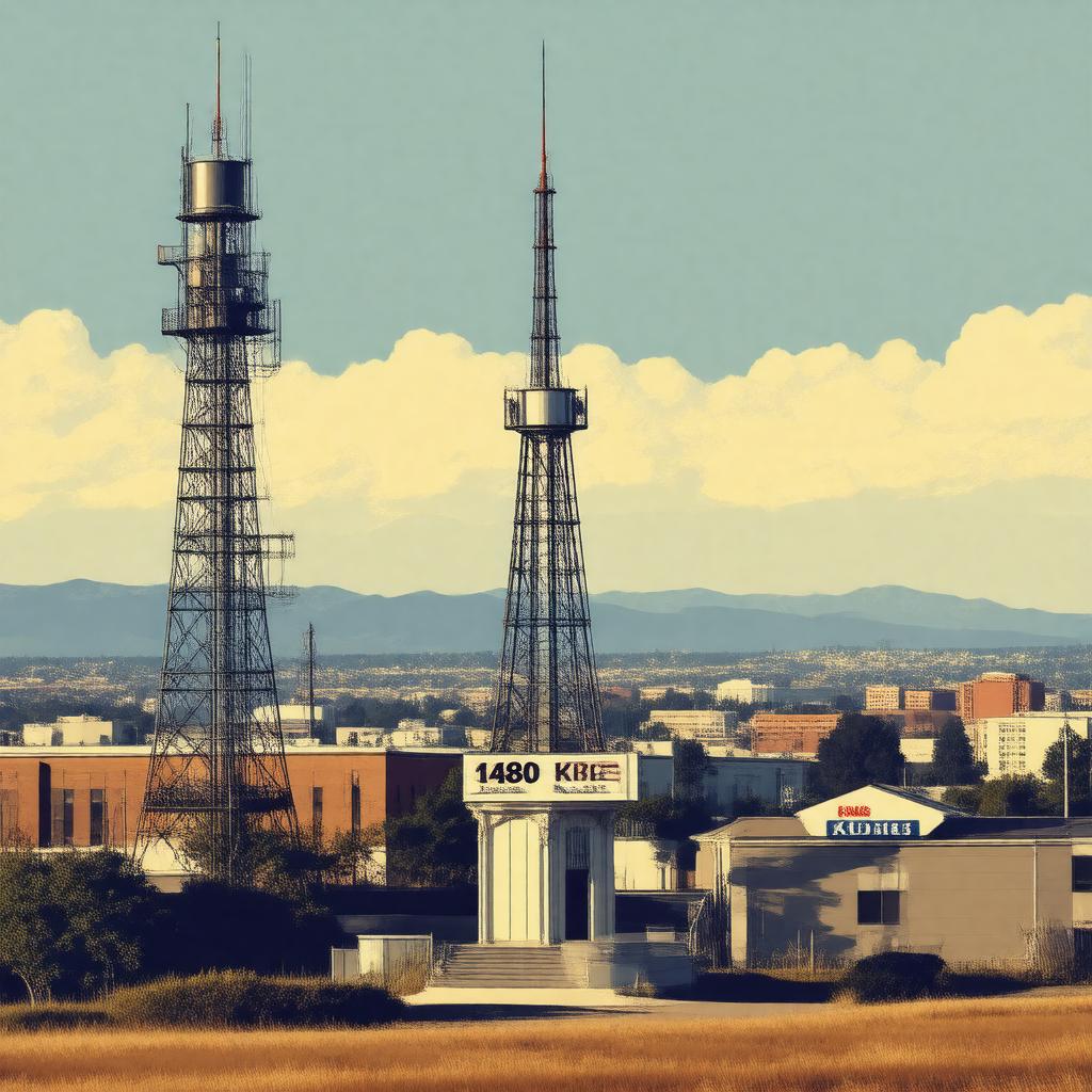 AI-created image of KRAE Radio