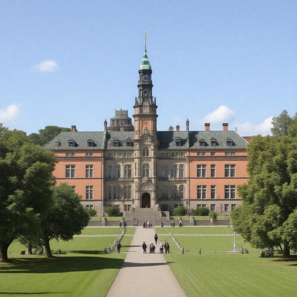 Click to view larger image AI-created image of KTH Campus