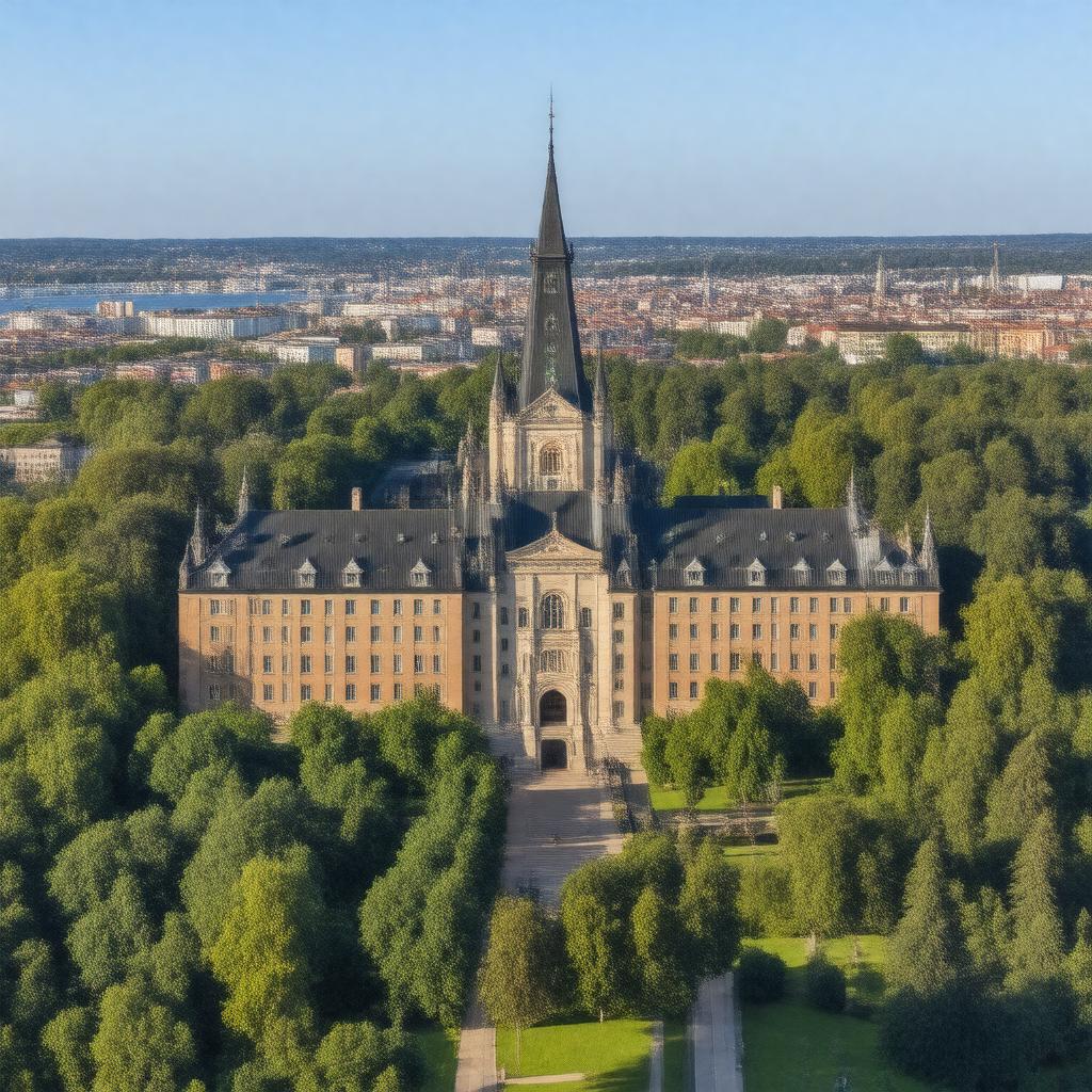 AI-created image of KTH Royal Institute of Technology