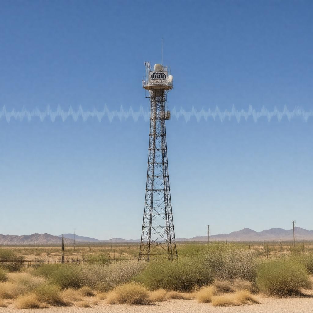 AI-created image of KUAT-FM