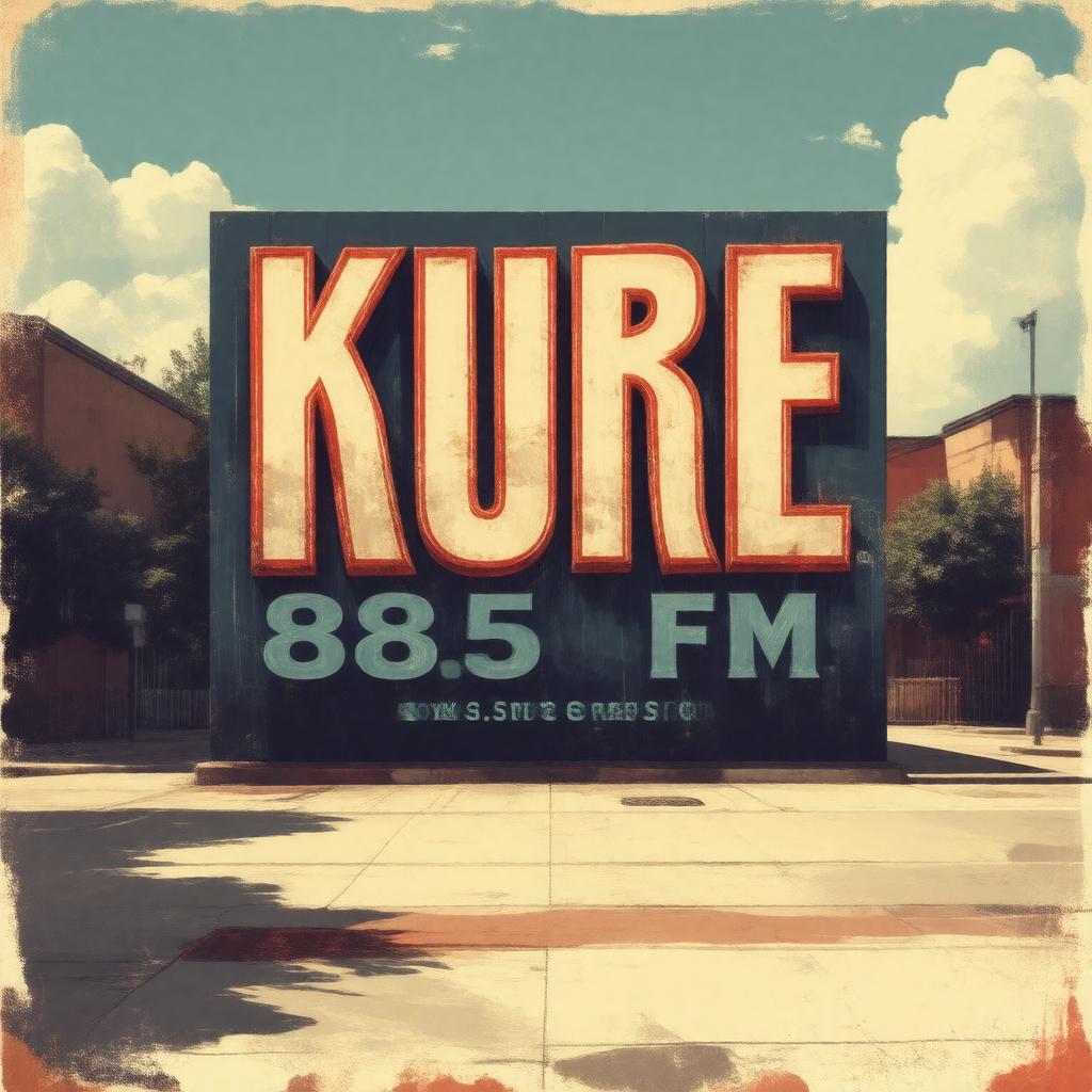 Click to view larger image AI-created image of KURE 88.5 FM