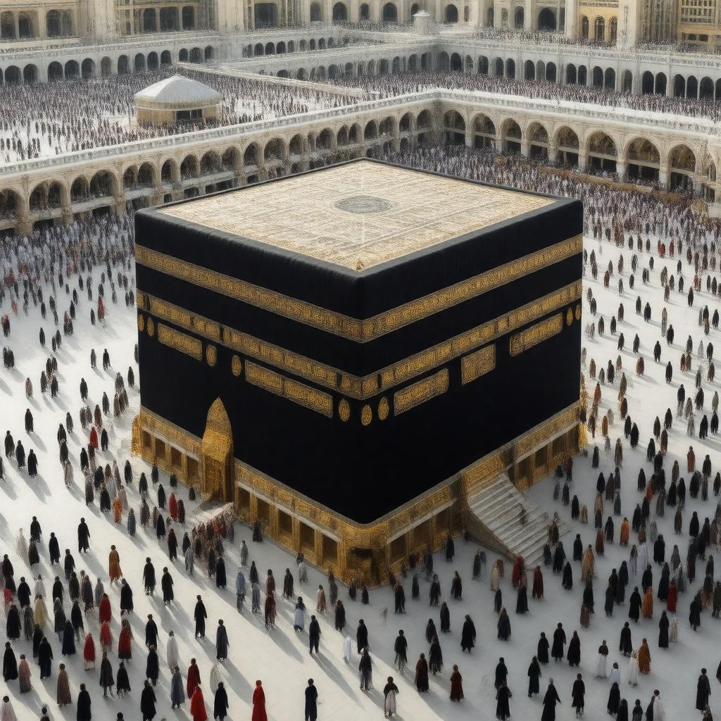 AI-created image of Kaaba