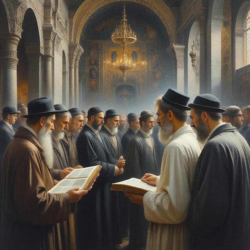 AI-created image of Kaddish