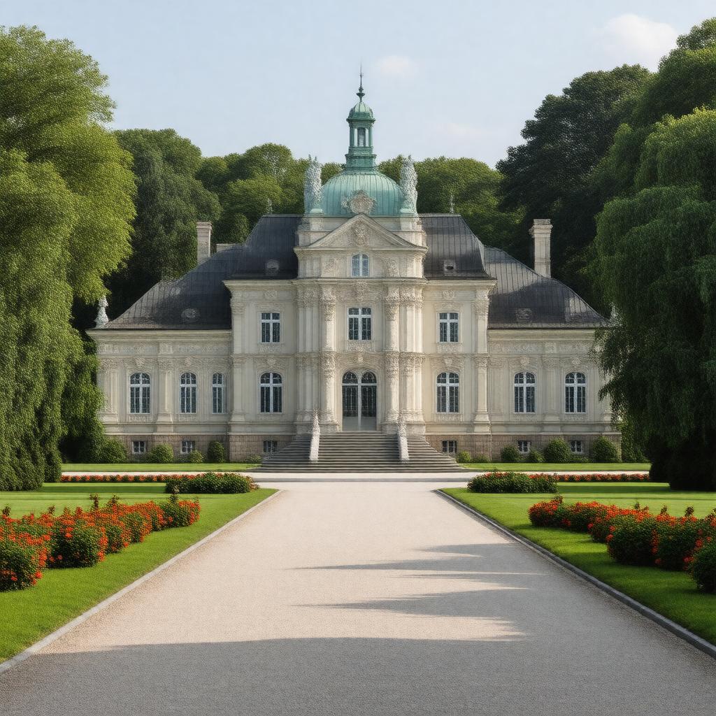 Click to view larger image AI-created image of Kadriorg Palace